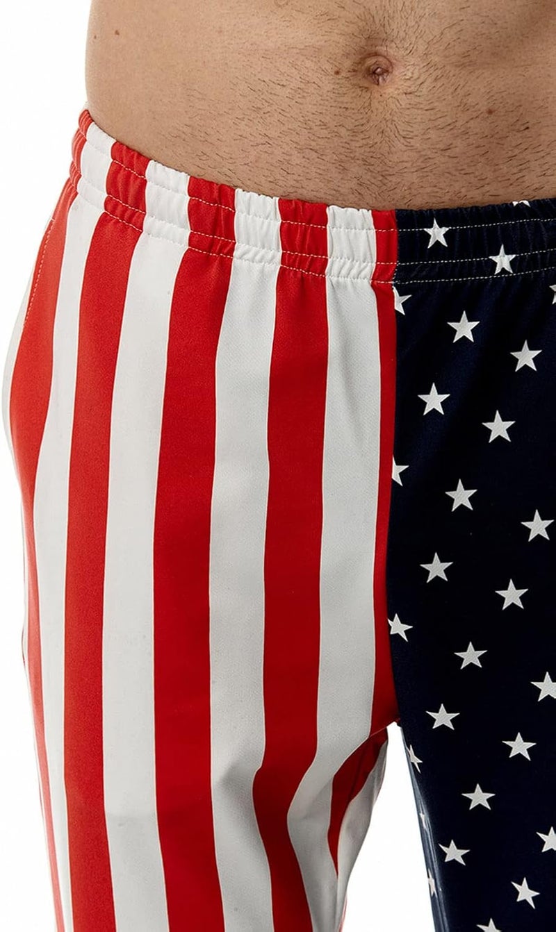 GRAJTCIN American Flag Pants Unisex USA Patriotic Joggers Pants Casual Sport Sweatpants Baggy Pants - Image 4